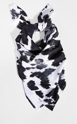 WeWoreWhat Cowhide Bandana