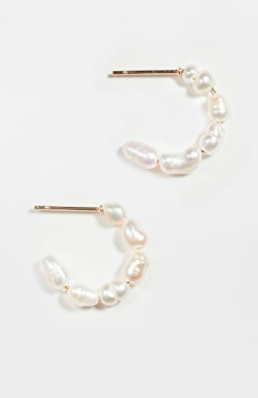 Shashi Petite Princess Leia Hoops  