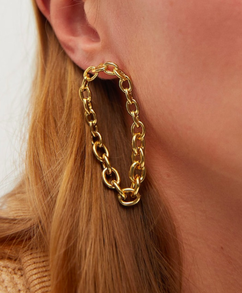 Mango Chain earrings