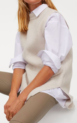 HM Rib-knit Sweater Vest