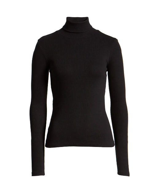 Turtleneck Ribbed Top BP.