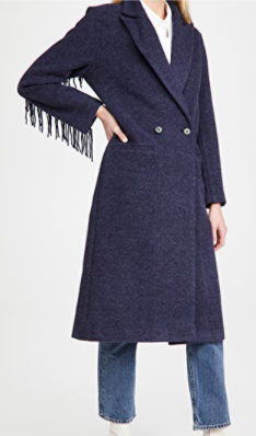 Line &amp; Dot Jesssica Fringe Coat  