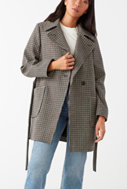 Stories Belted Single Breasted Coat