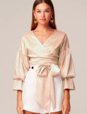 KEEPSAKE  ANCHORED TOP CHAMPAGNE
