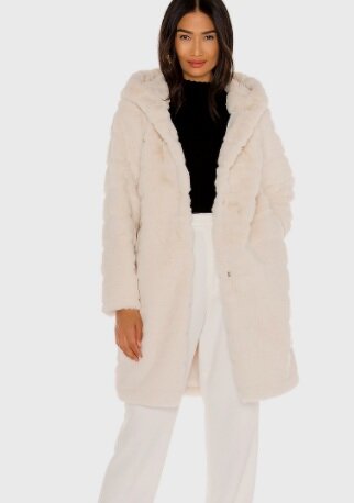 Celina Faux Fur Coat Apparis brand:Apparis