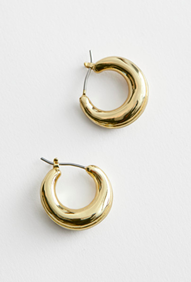 Stories Chunky Mini Hoop Earrings