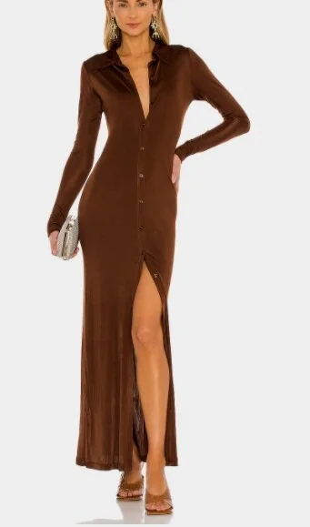 Xander Maxi Dress L'Academie brand:L'Academie