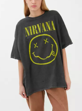 Nirvana Destroyed T-Shirt Dress