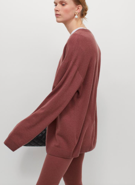 HM Oversized Cashmere Sweater