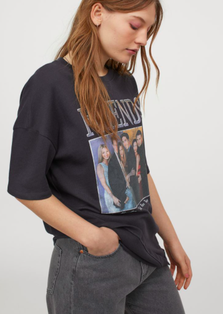 HM Oversized Printed T-shirt