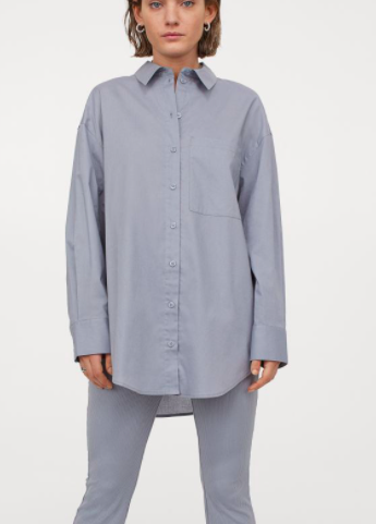 HM Oversized Cotton Shirt