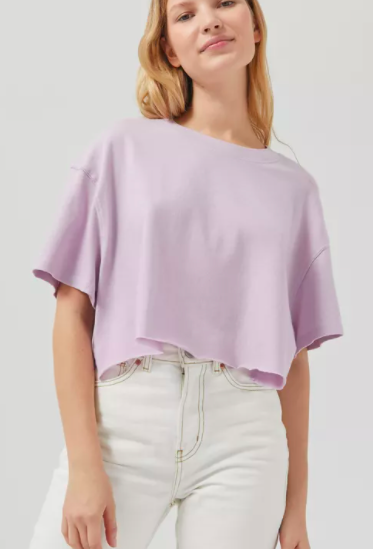  BDG Twin Flame Cropped Tee