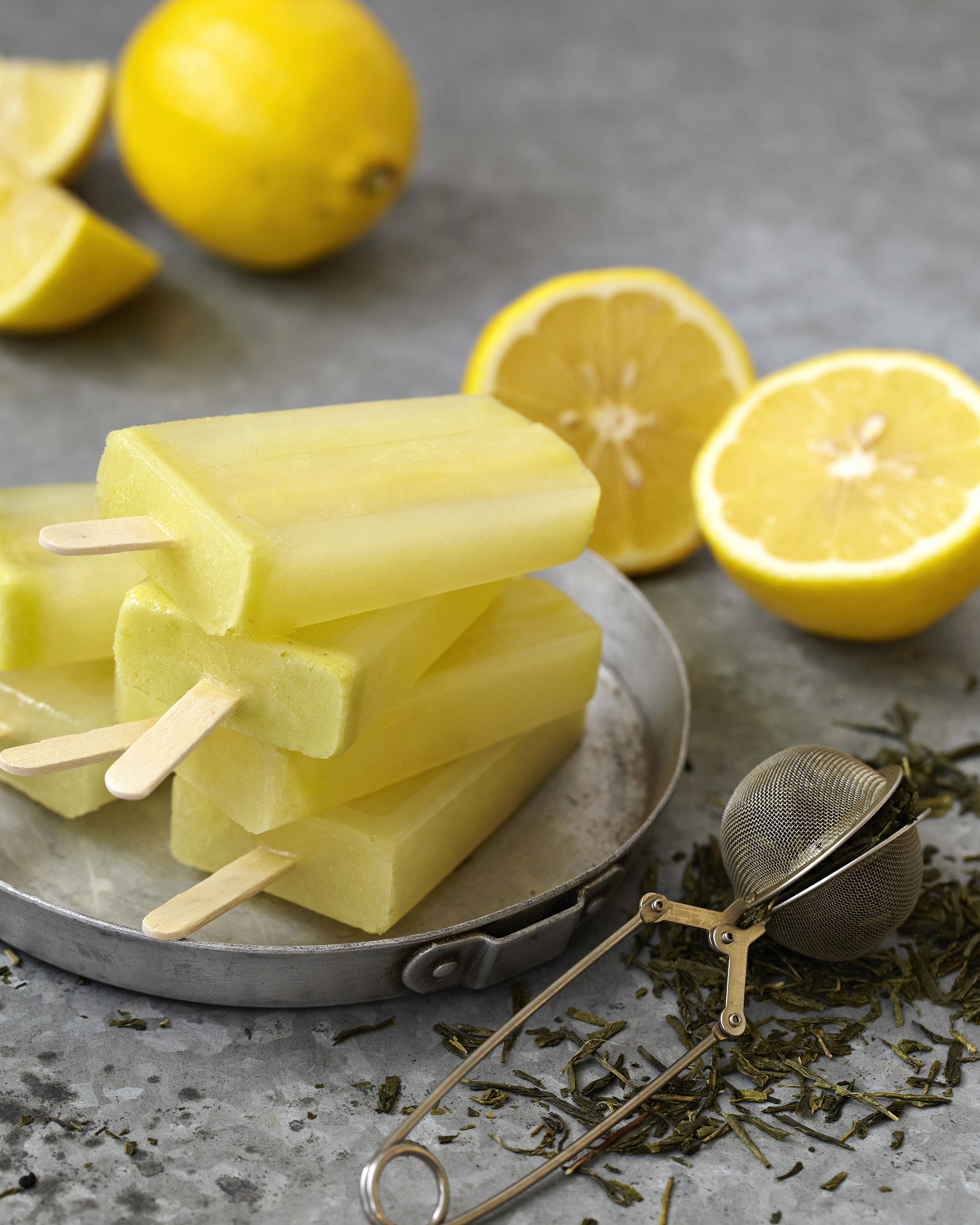 Earl Grey juice pops.