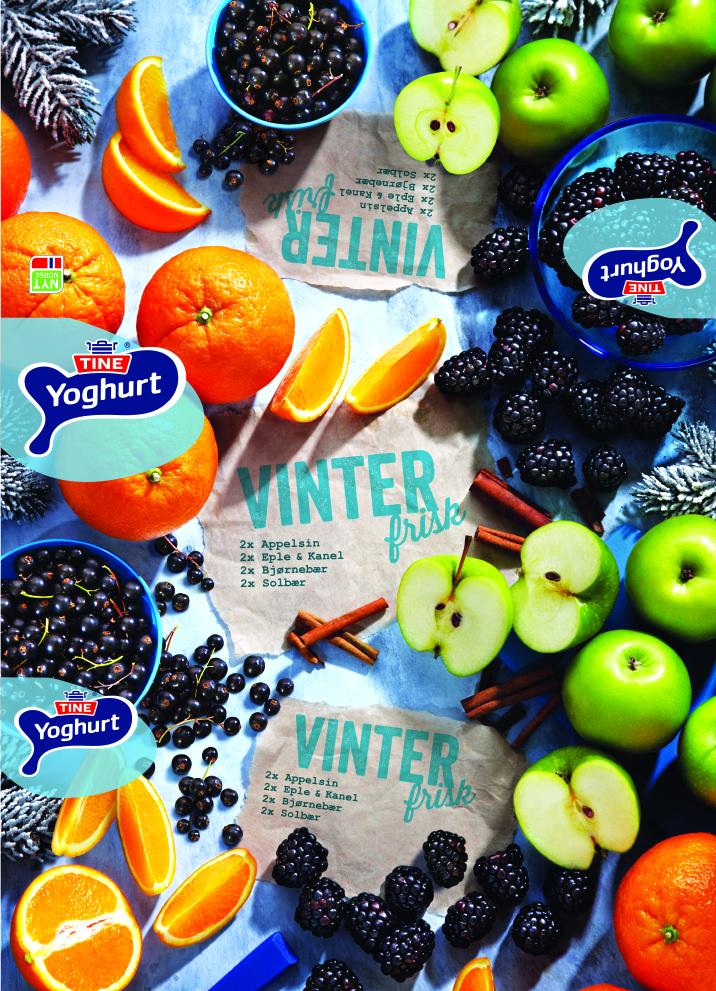 TINE yoghurt-winter