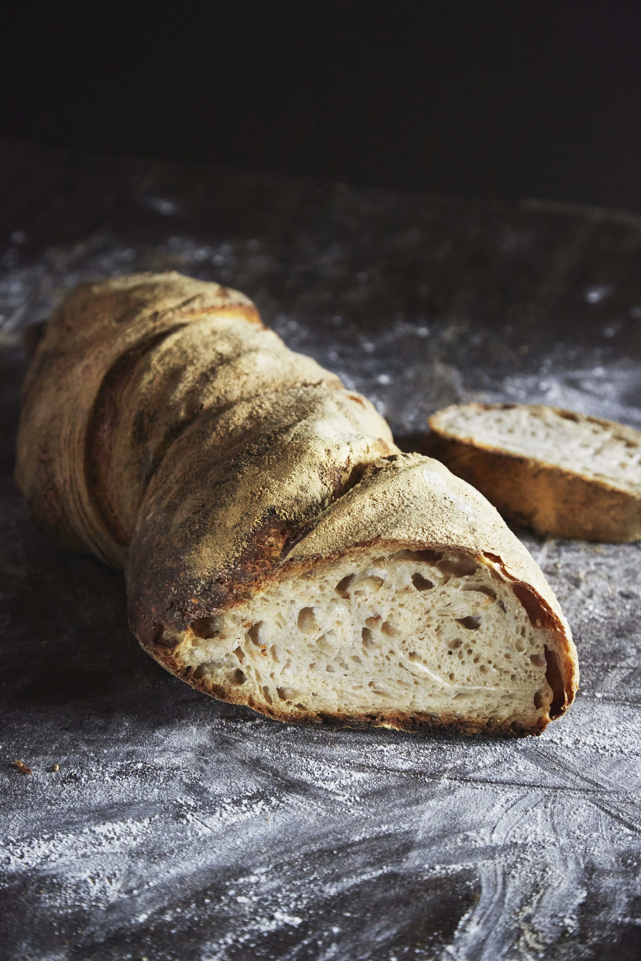 Fluffy bread from Handverk, editorial for Matmagasinet NORD.