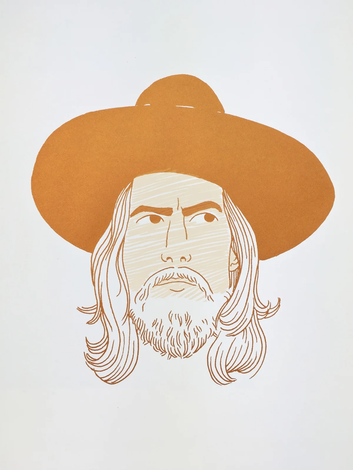 277th George Harrison screen print