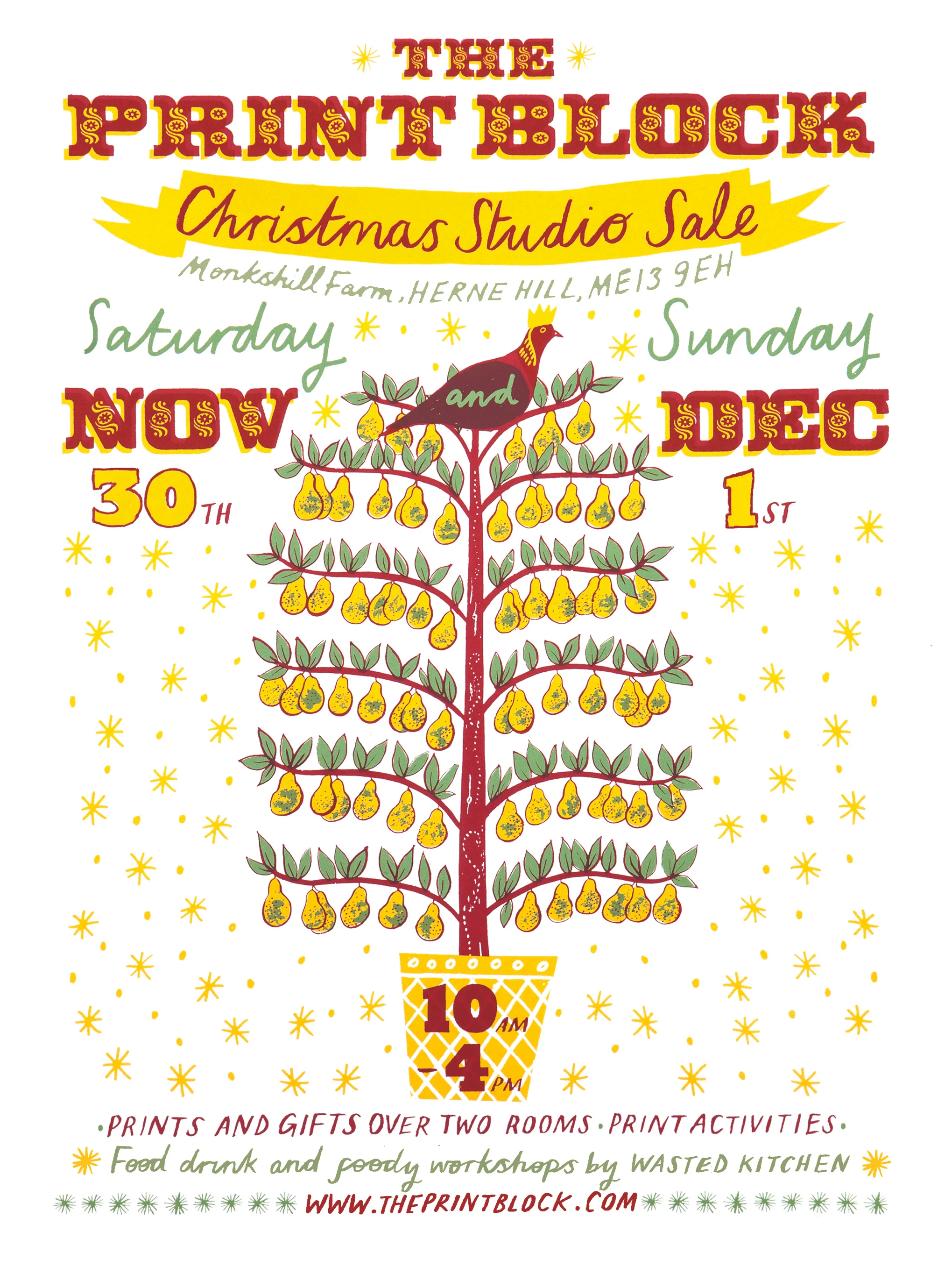 The Print Block Christmas Studio Sale 2019