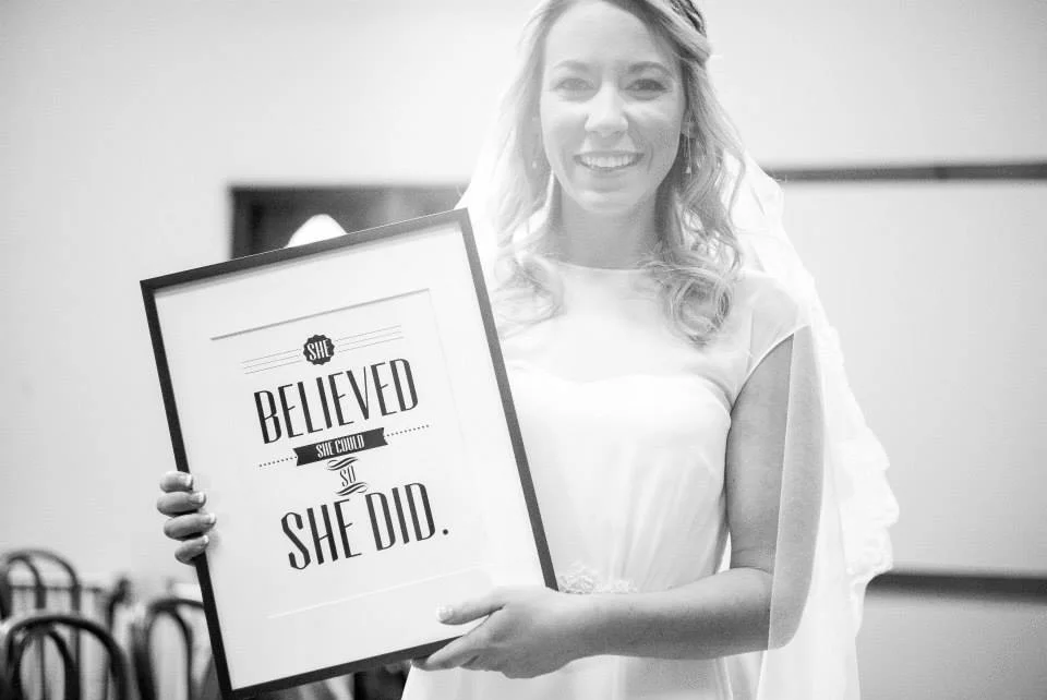 Will's gift to me on our wedding day, now hanging in our home.