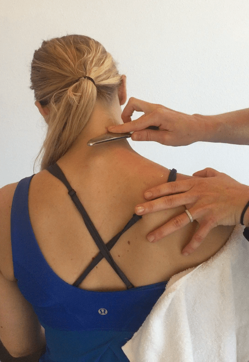 neck stretch therapy massage