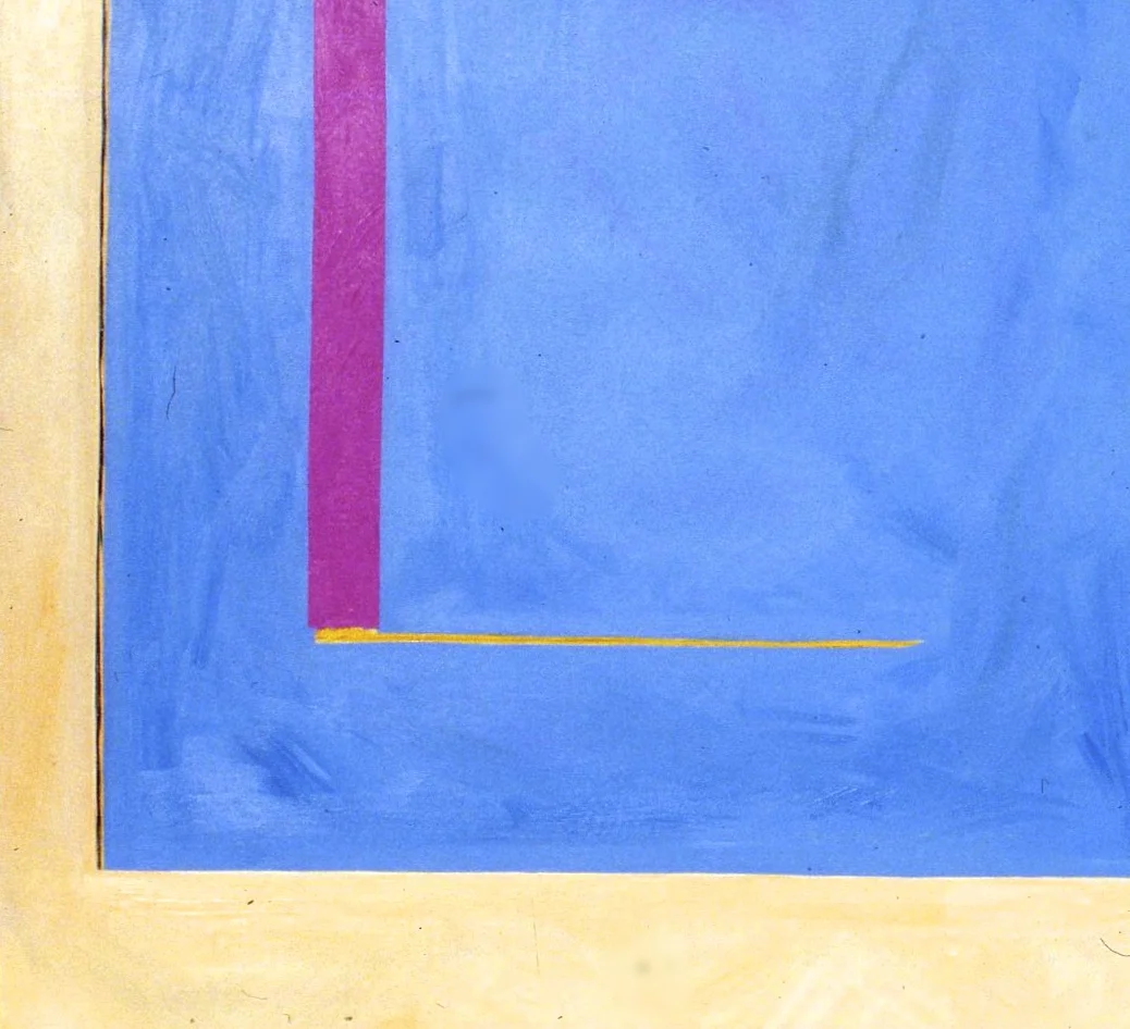 acrylic on canvas 60 in. x 60 in. 1985