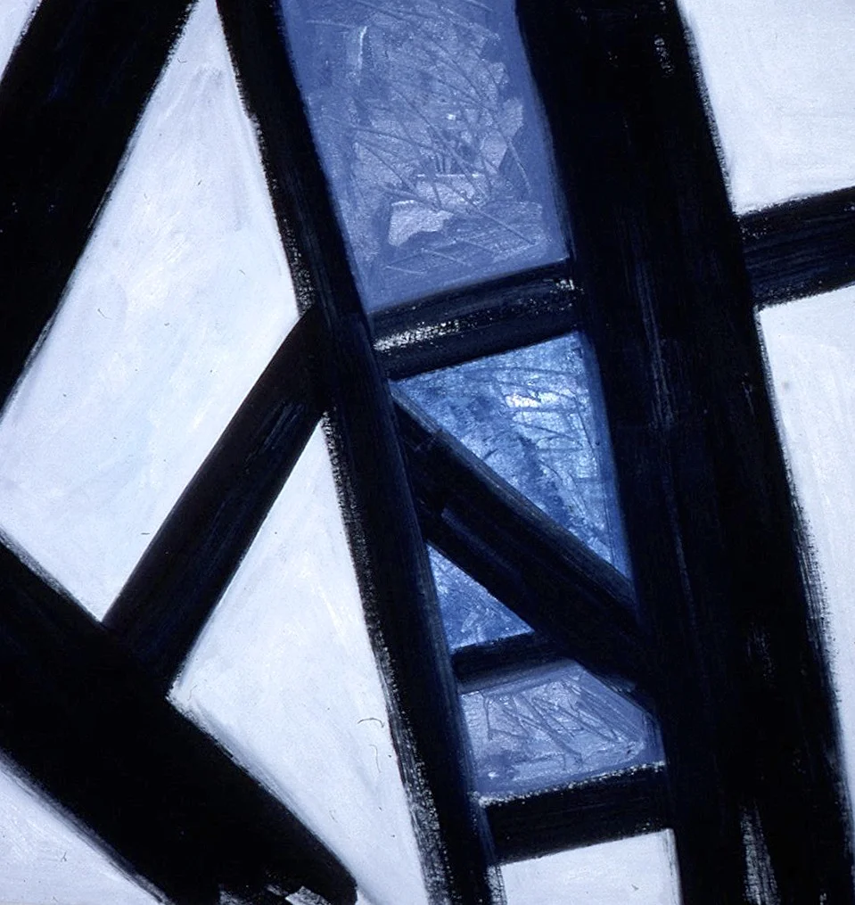oil on canvas 60 in. x 60 in. 1984