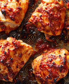 January 27th: Spicy (ish) Chicken Thighs