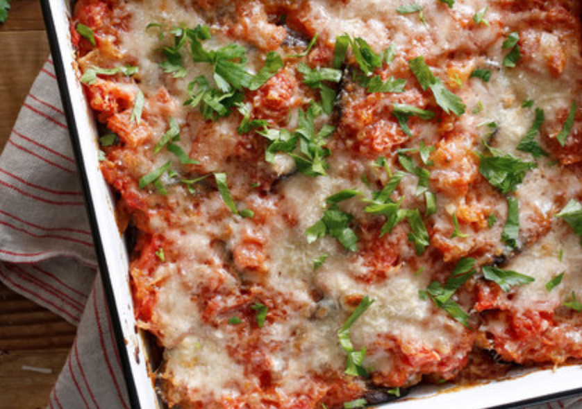 February 27th: Italian Pork Sausage Lasagne and a Garden Salad