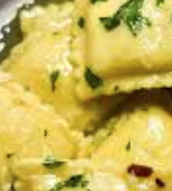 April 24th: Spring Ravioli from The Pasta Shop, Arugula Salad, and Baguette