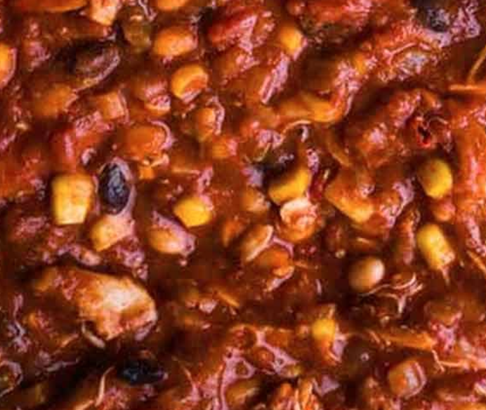 September 15th: Turkey Chili with Toppings and Cornbread