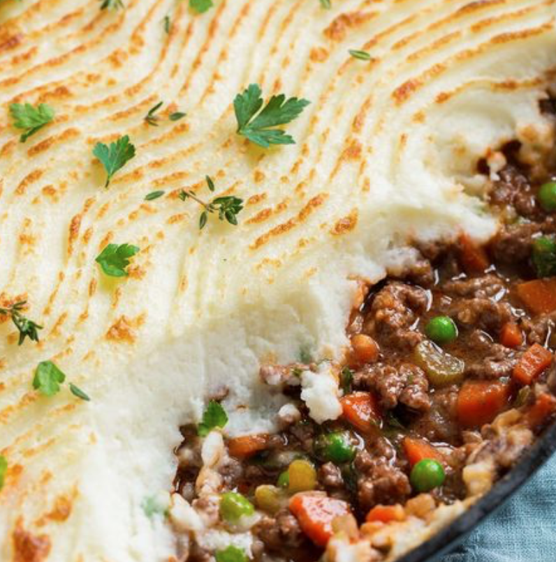 October 28th: Ground Turkey Shepherds Pie