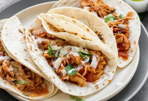 January 14th: Roasted Chicken Breast Soft Tacos