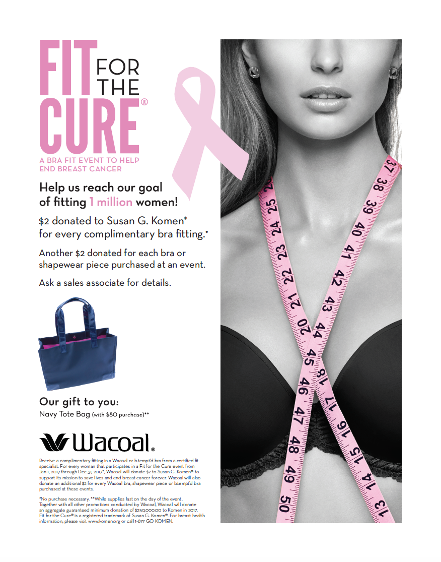 wacoal fit for the cure