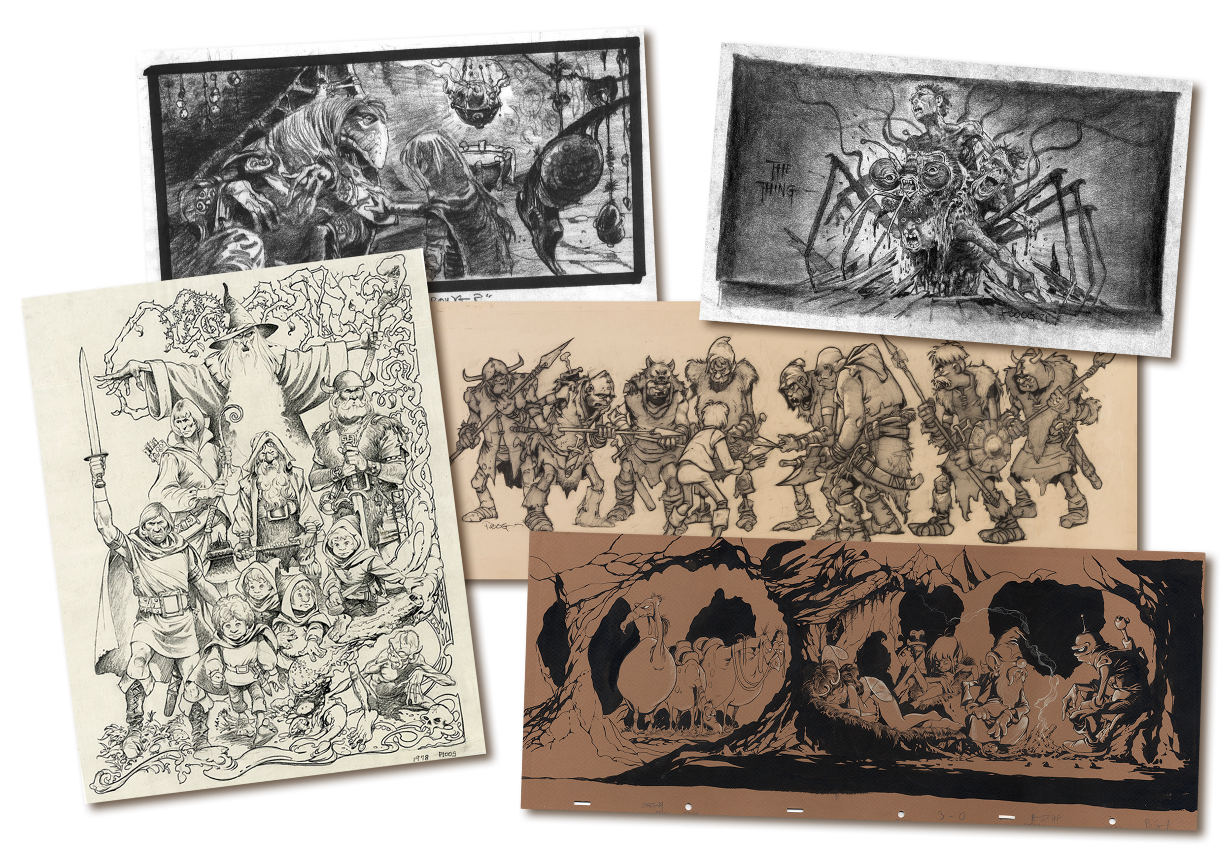 Volume Two contains more of his best concept art and storyboards from your favorite Ploog films.