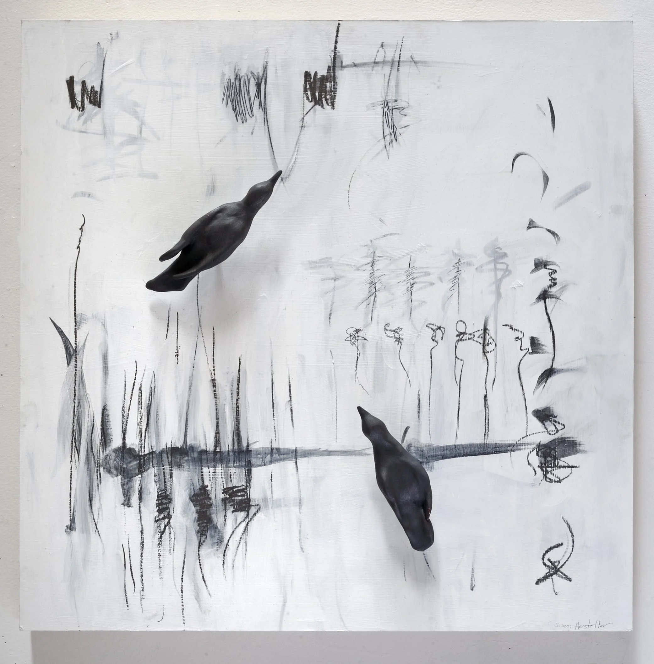 Blackbirds with Song