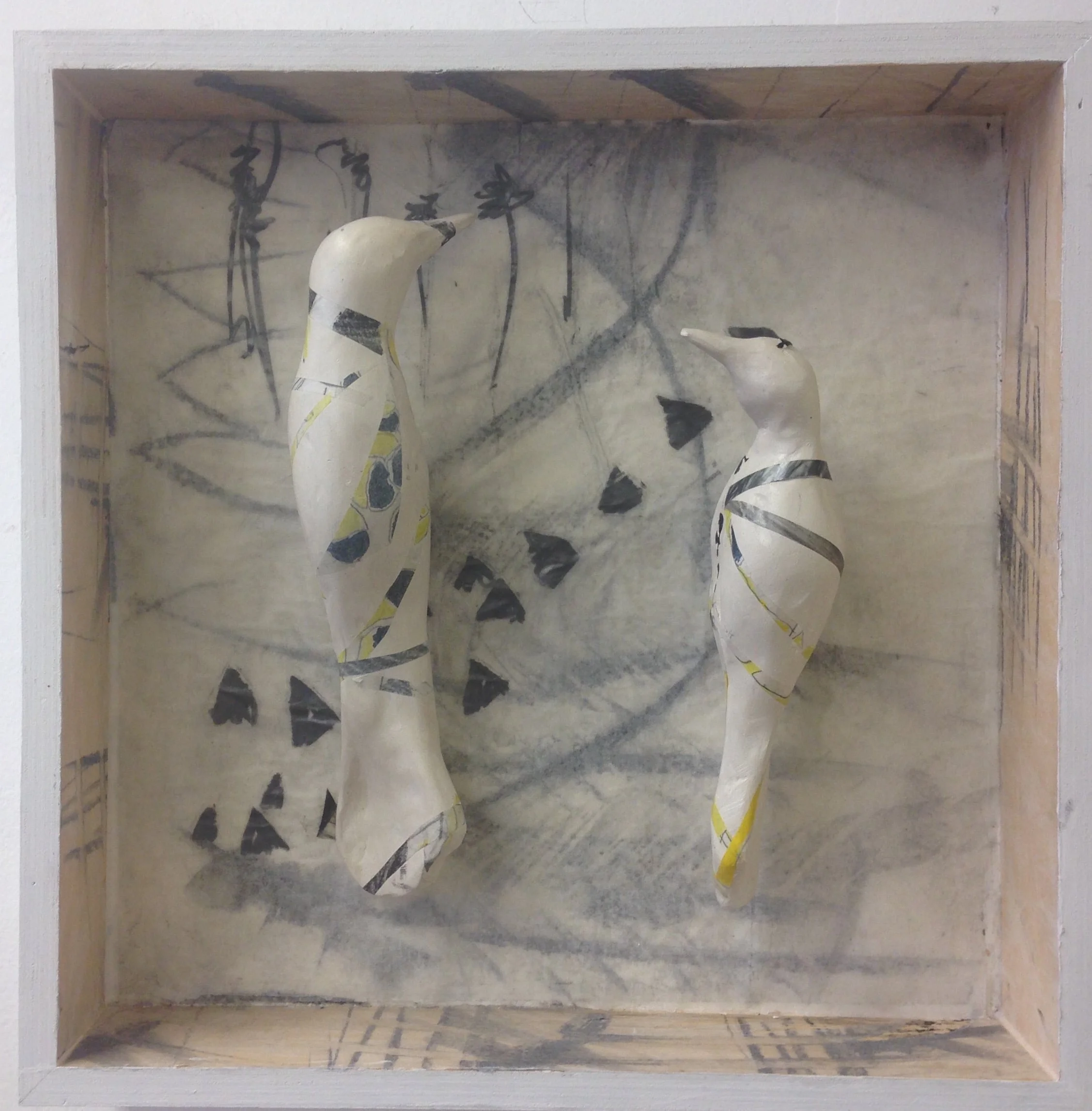 Birds in Box with Song (yellow)