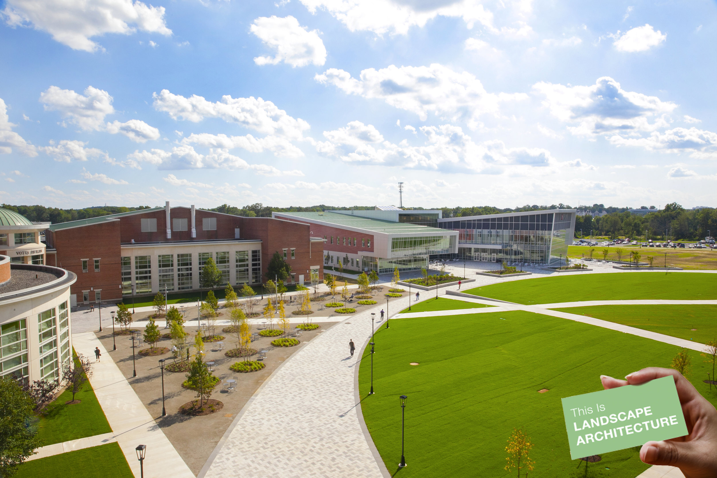 Quad at Rowan College at Burlington County 