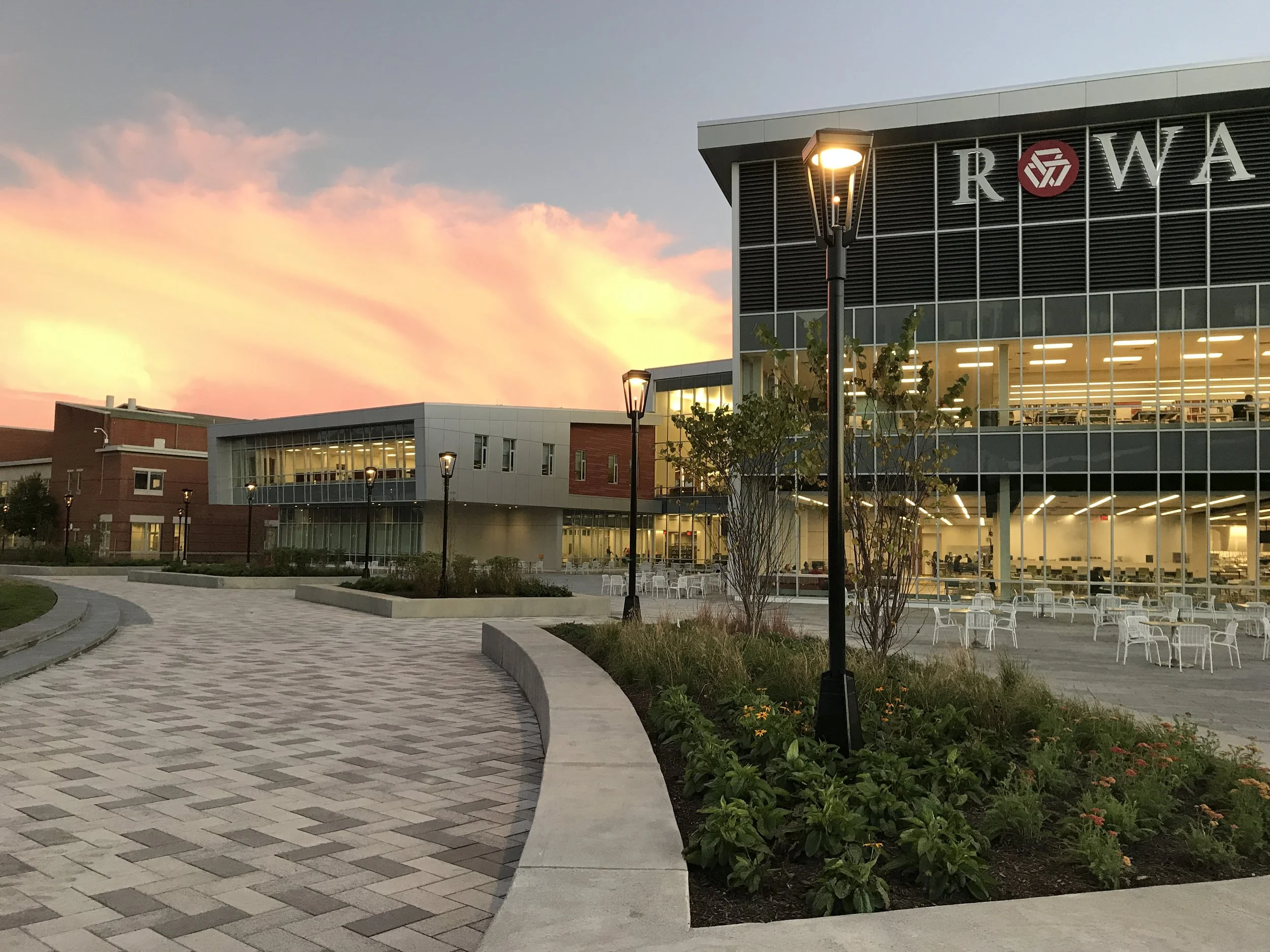 A Landscape Forms Case Study Rowan College At Burlington County