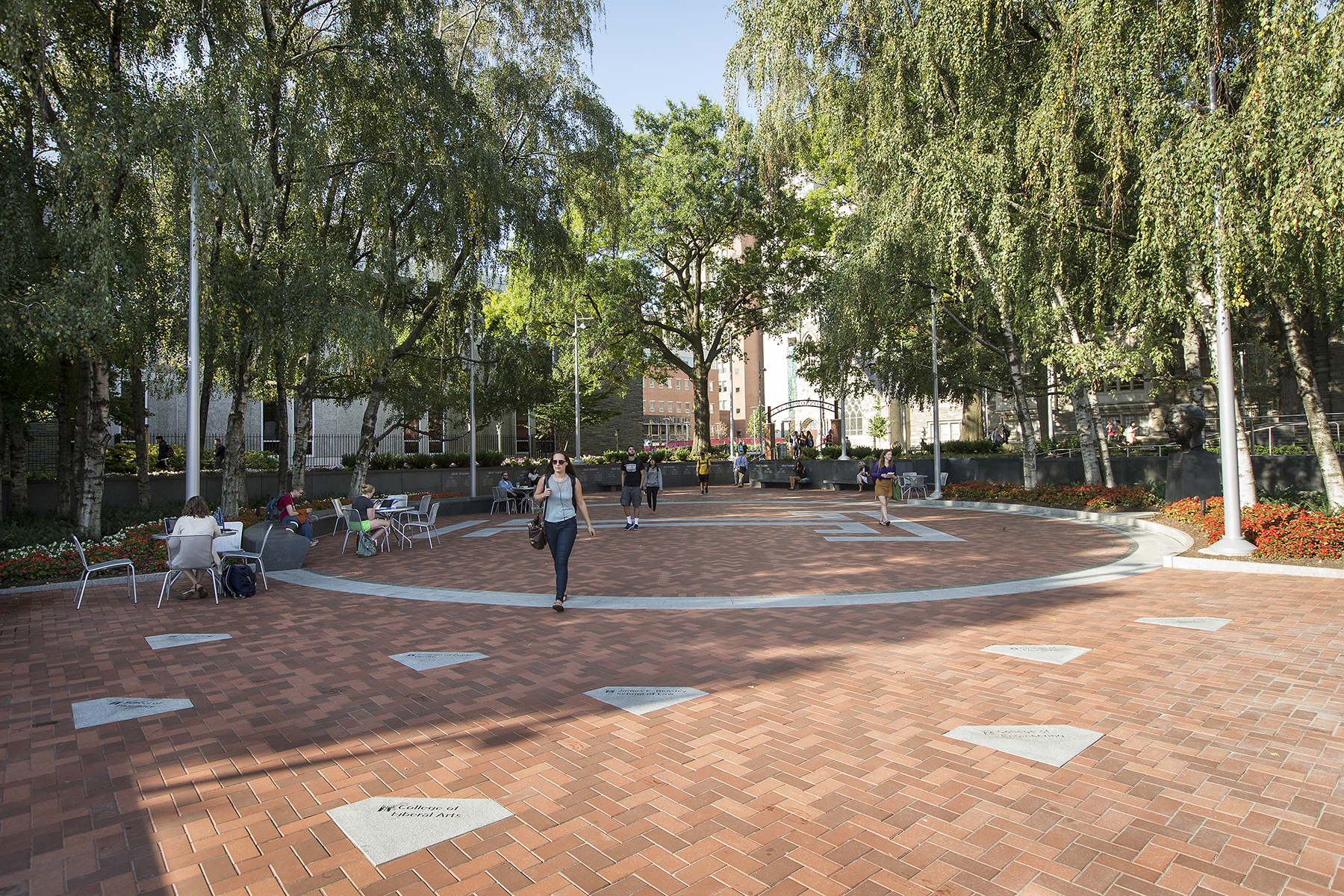 Temple University Founder's Garden, Philadelphia, PA