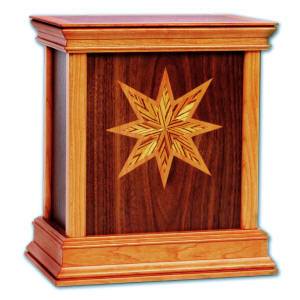  Hand-made urn by Wood Miller, $365. 