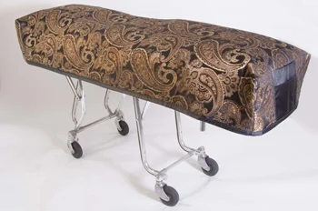 Cot cover from FinalEmbrace.com