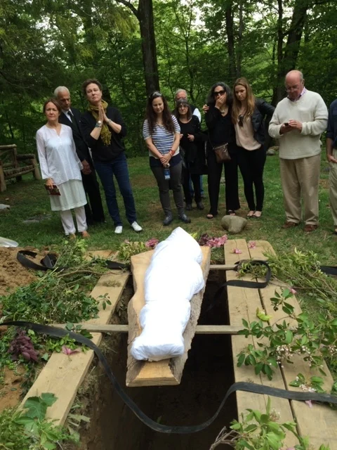 AN ECO-ARTIST BECOMES HER LAST INSTALLATION