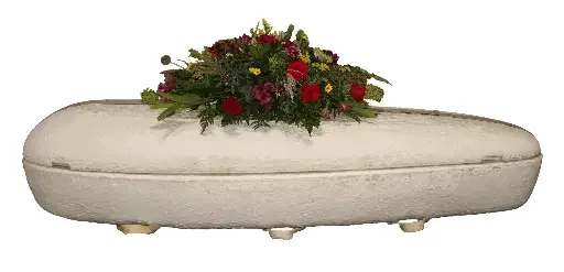 [LLC-CK-CLM] Living Cocoon™ Mushroom Casket (Calm).webp