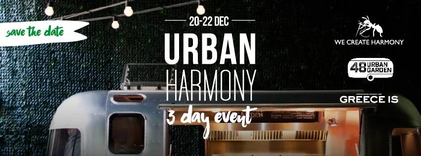 Urban Harmony is an event that aims to breathe creative energy into urban spaces. It is a creative sensory experience highlighting TASTE (48 Urban Garden’s organic, locally sourced, seasonal menu), SOUND (music + dj set), SIGHT (photography by Greece Is and Kathimerini), TOUCH (luxe, high-end fabrics and products brought to you by the team of designers behind We Create Harmony), SMELL (aromatic mixology from 48 Urban Garden’s cocktail menu). La Vie Jewelry would be there! Join us...