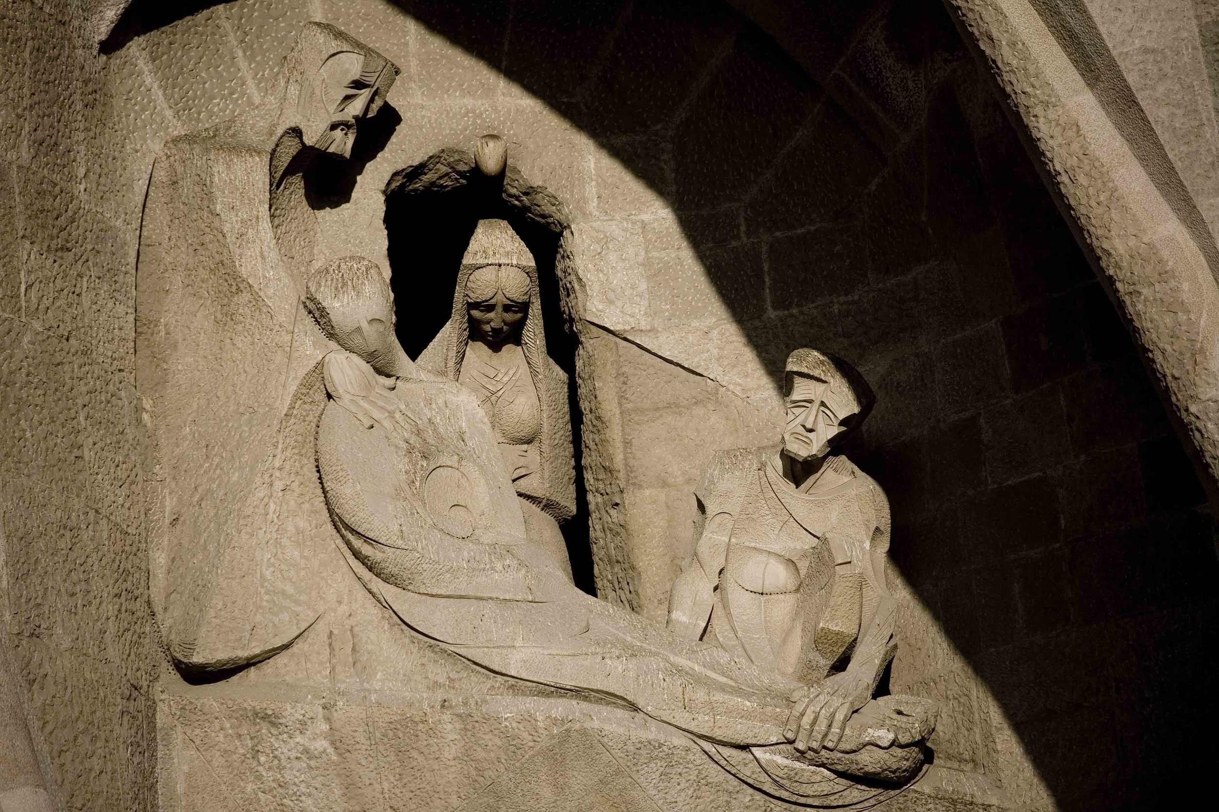 A-Gaudi Christ With Mary 1A.jpg