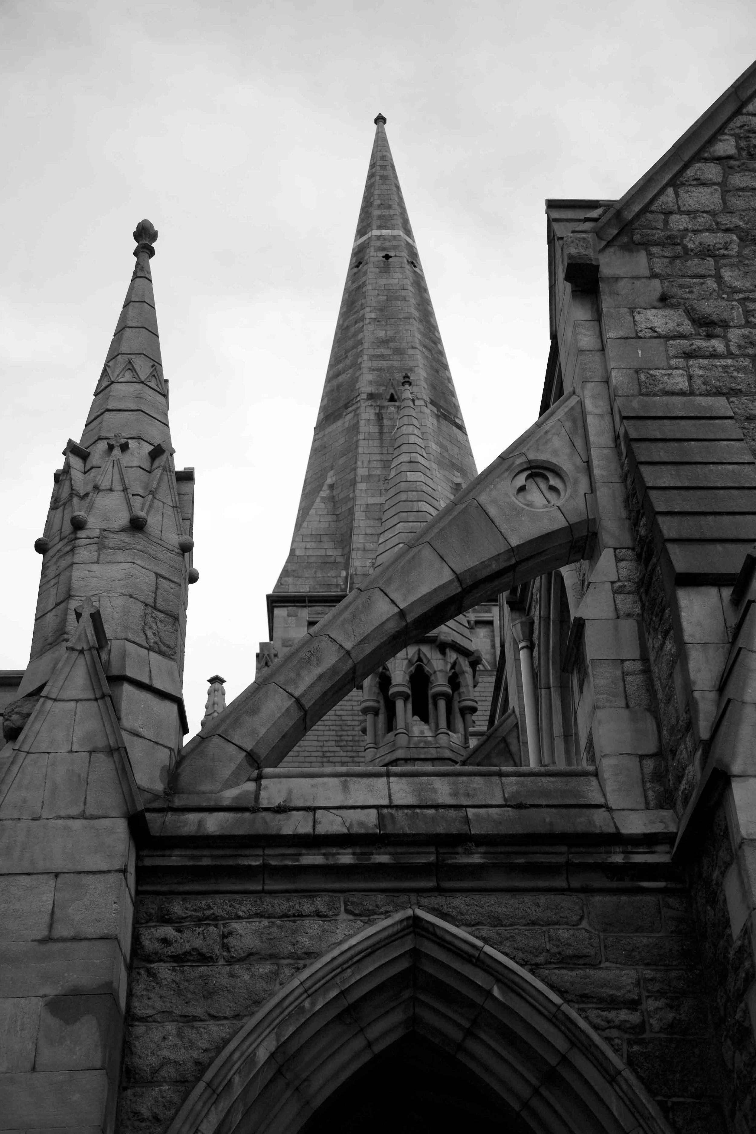 Dublin Church Steeple B&W.jpg