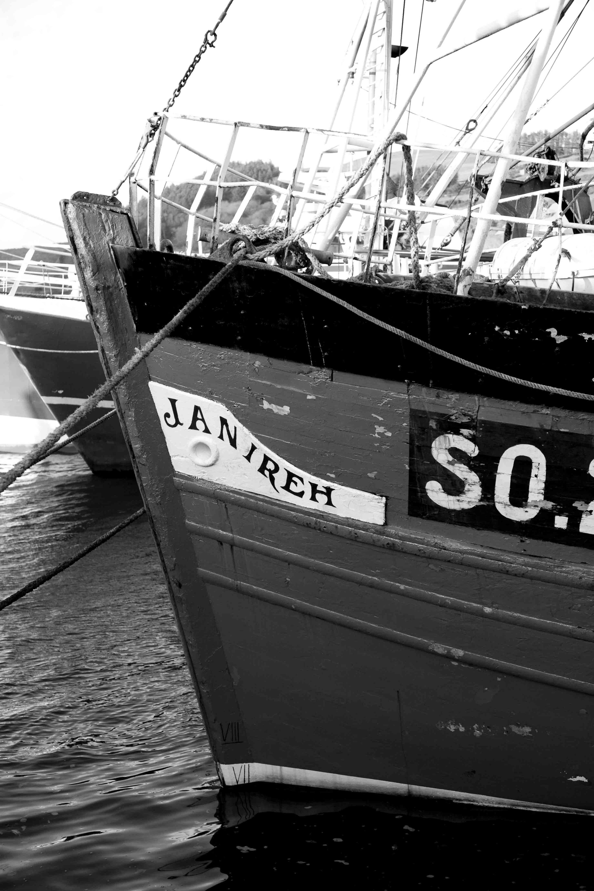 Fishing Boat Docked 2 B&W.jpg