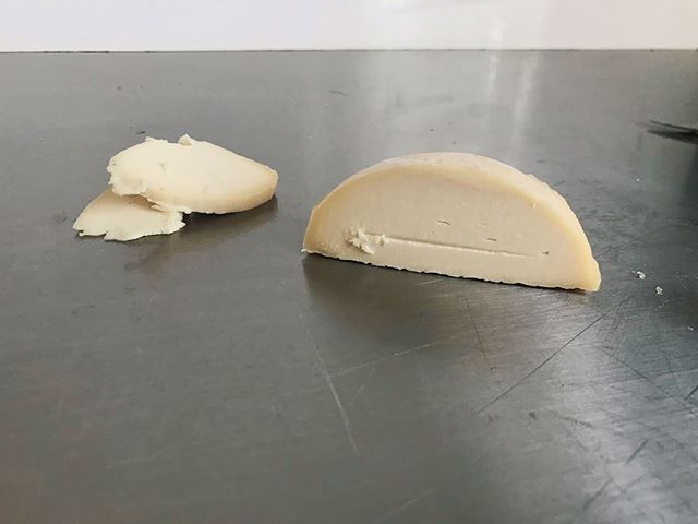 Medium white cheddar made with fresh pressed nut-milk and minimal ingredients.