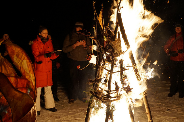 Burning ritual