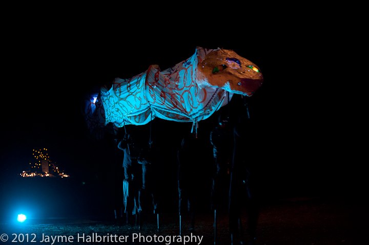 Giant Snake Lantern Puppet