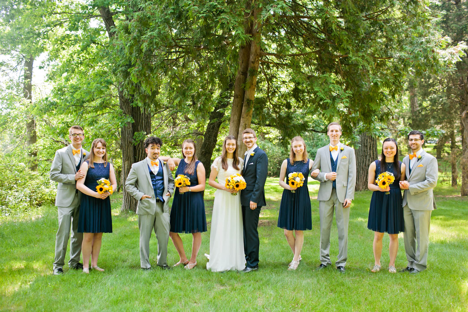 outdoor wedding photographer midwest the knot